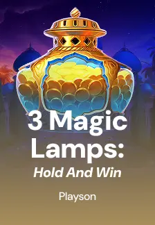 3 Magic Lamps: Hold and Win
