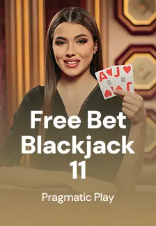 Free Bet Blackjack 11 game tile